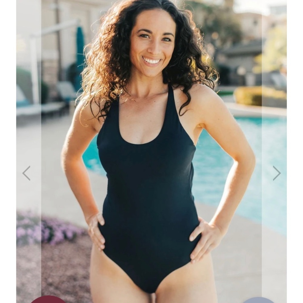 Senita Sedona One Piece Swim Suit Navy size L